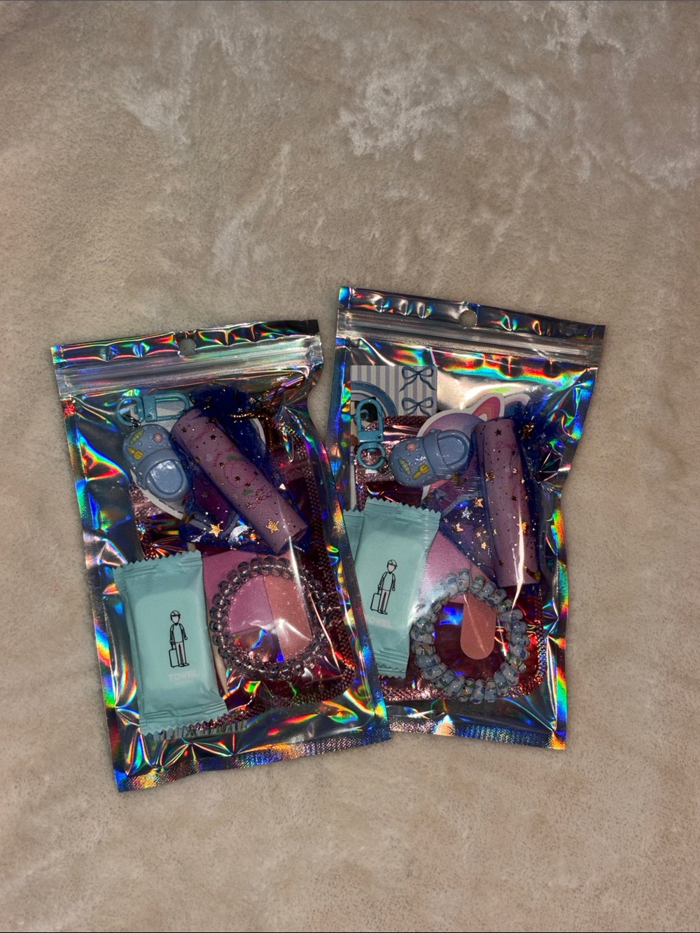 Blue Party Favor Gift Set - Assorted Blue Accessories